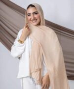 Le Voile Pleated Chiffon Scarf