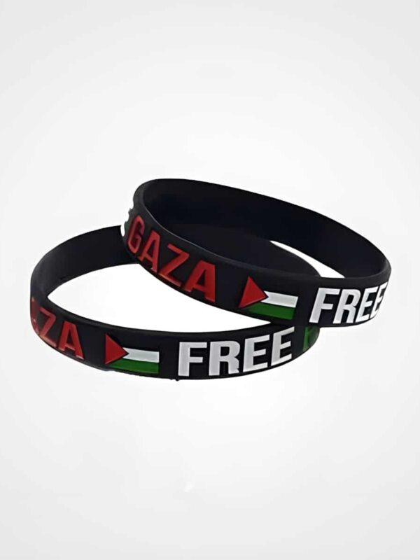 Palestine Rubber Bracelet