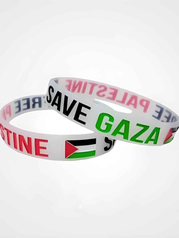 Palestine Rubber Bracelet