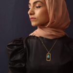 Scarab Cartouche Necklace