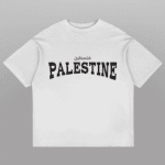 Palestine Coordinates Oversized Tshirt