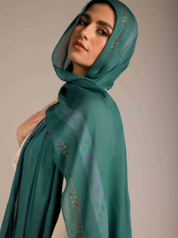 Worood Emerald Queen Modal Scarf