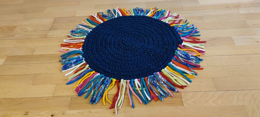 Circular Woven Rug