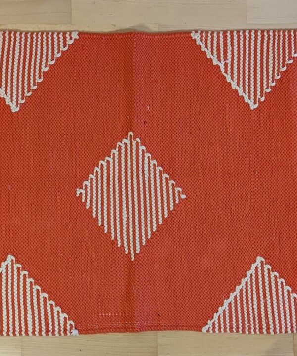 Woven Rug - Triangles Frame