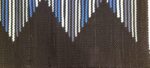 Woven Rug – Striped Triangles – Recycled