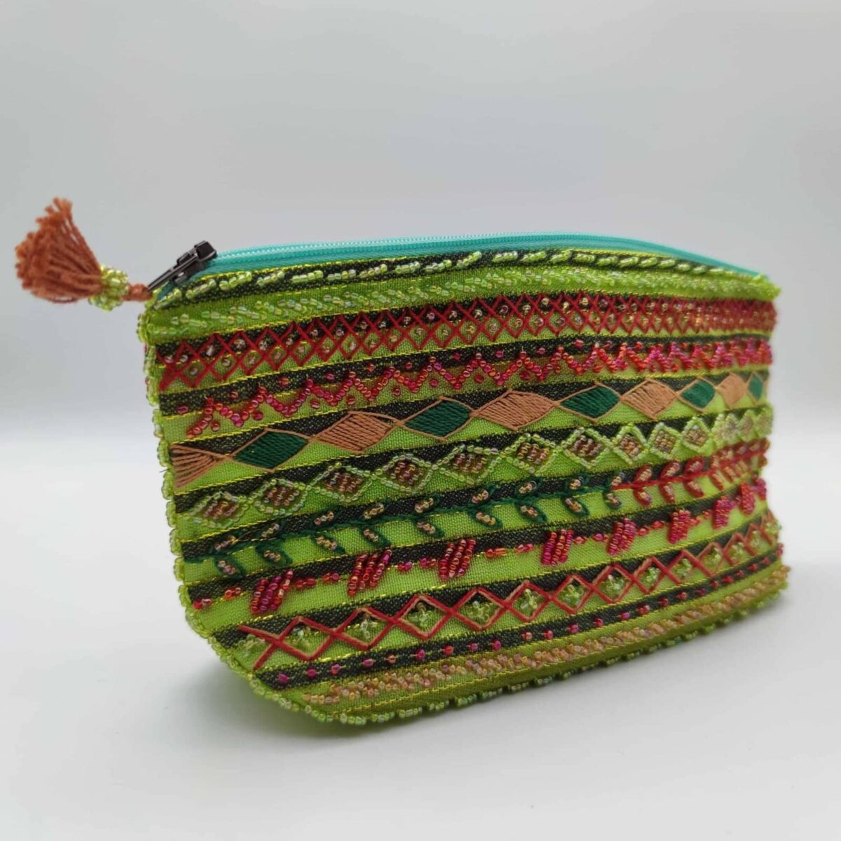 large fabric purse