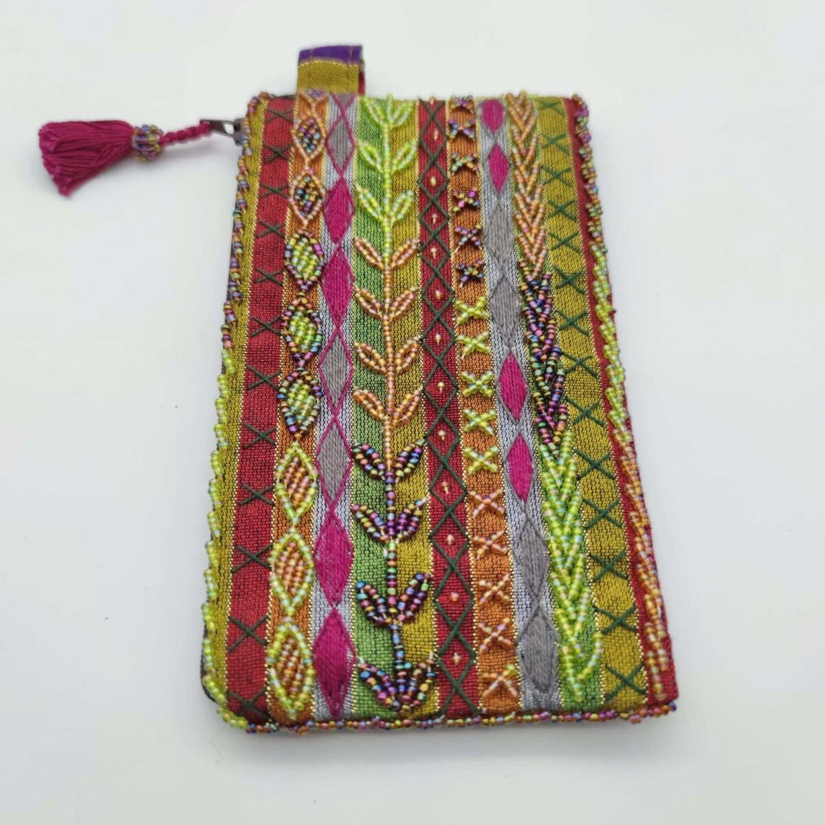 Beaded Fabric Medium Purse – Sinai Style