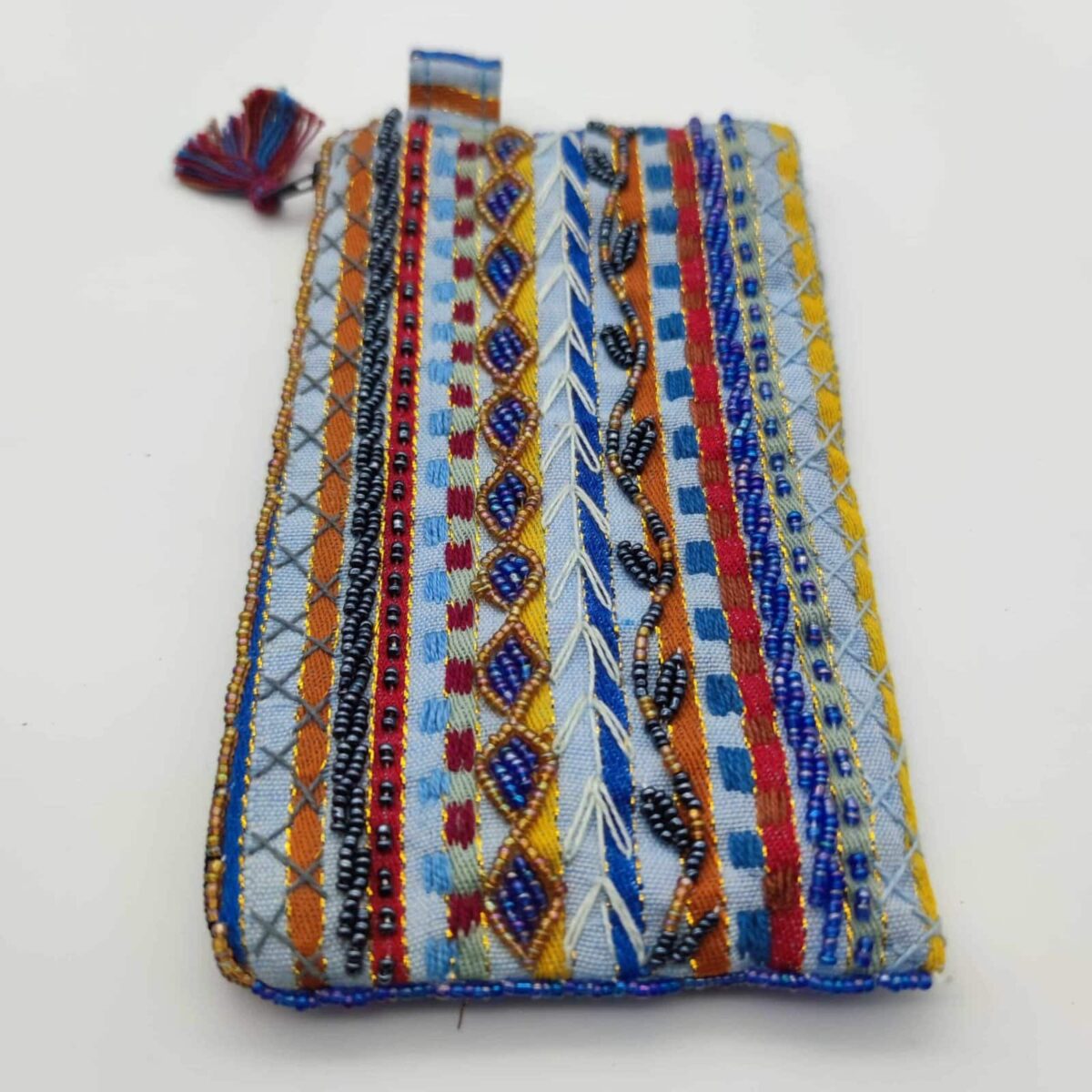 Beaded Fabric Medium Purse – Sinai Style