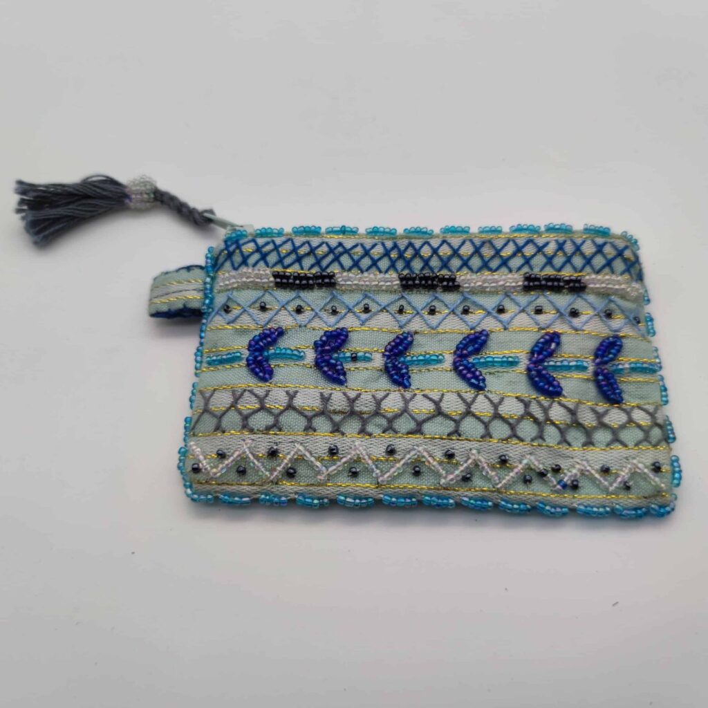 small fabric purse