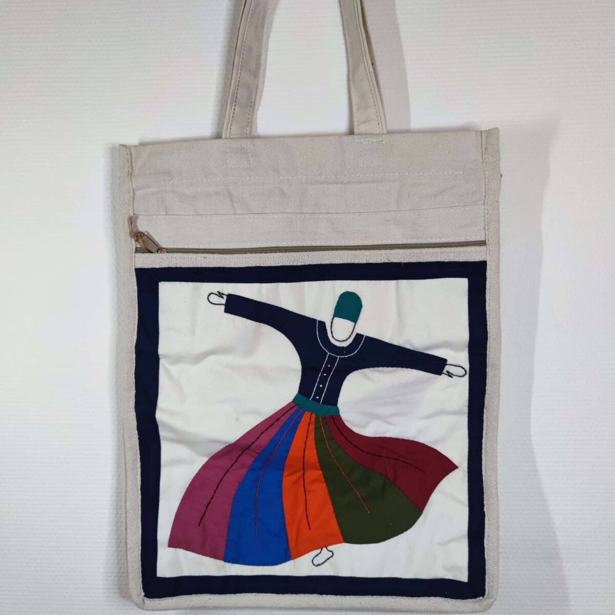 tote bag with zipper