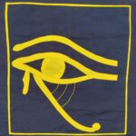 Horus Eye Cushion Cover