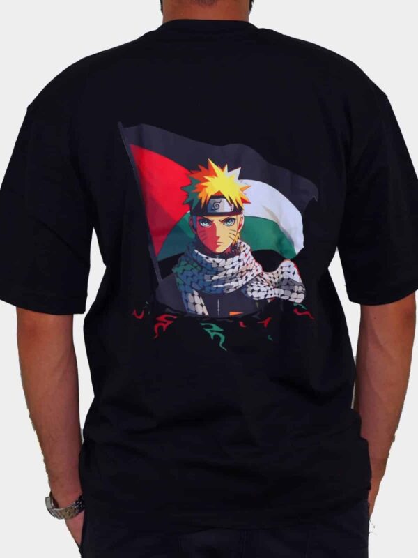 Naruto Palestine Oversized T-Shirt