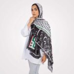 Modern Palestine Chiffon Scarf