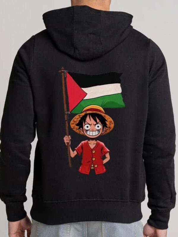 palestine hoodie (Luffy)