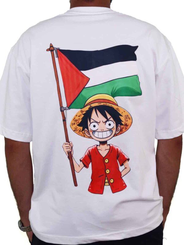 Luffy of Palestine Oversized T-shirt