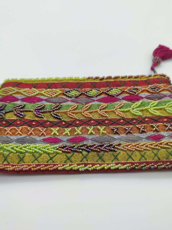 Beaded Fabric Medium Purse – Sinai Style