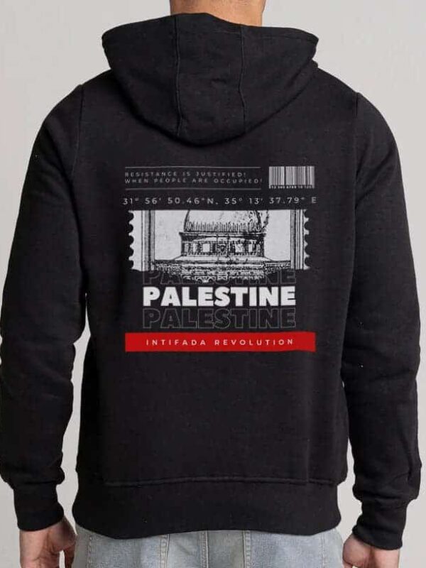 Palestine Coordinates Hoodie