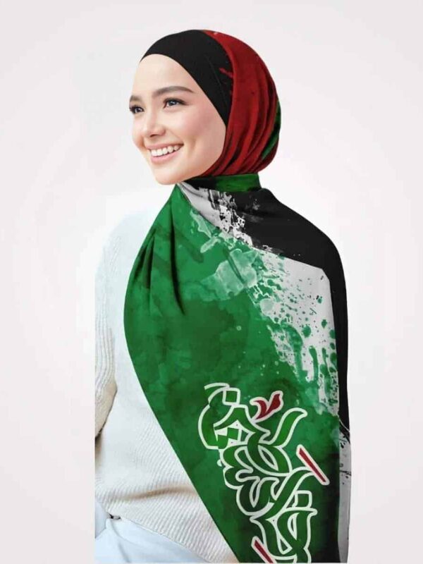 Palestinian Flag Scarf