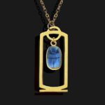 Scarab Cartouche Necklace