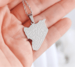 Syria Map Necklace