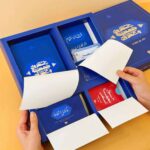 Royal Blue 2025 Advent Calendar Arabic