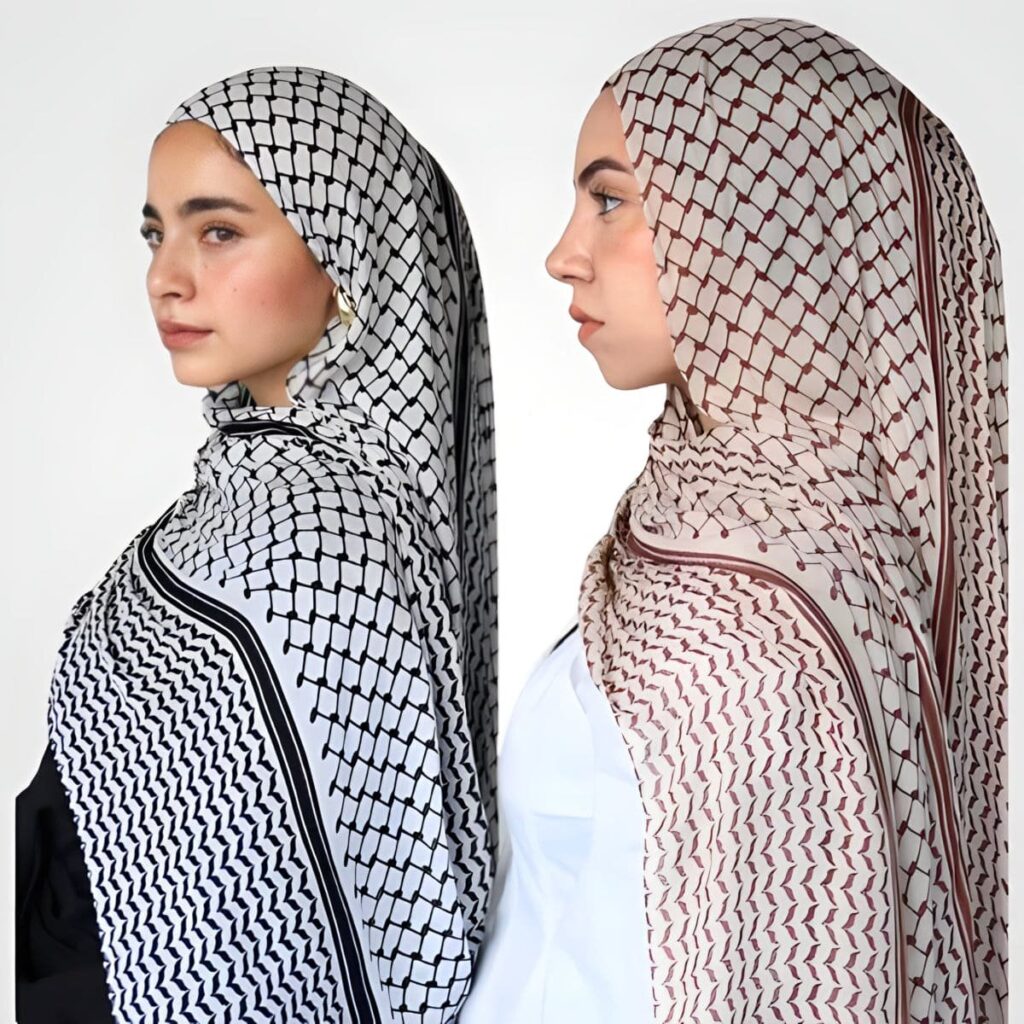 Palestine Chiffon Scarf