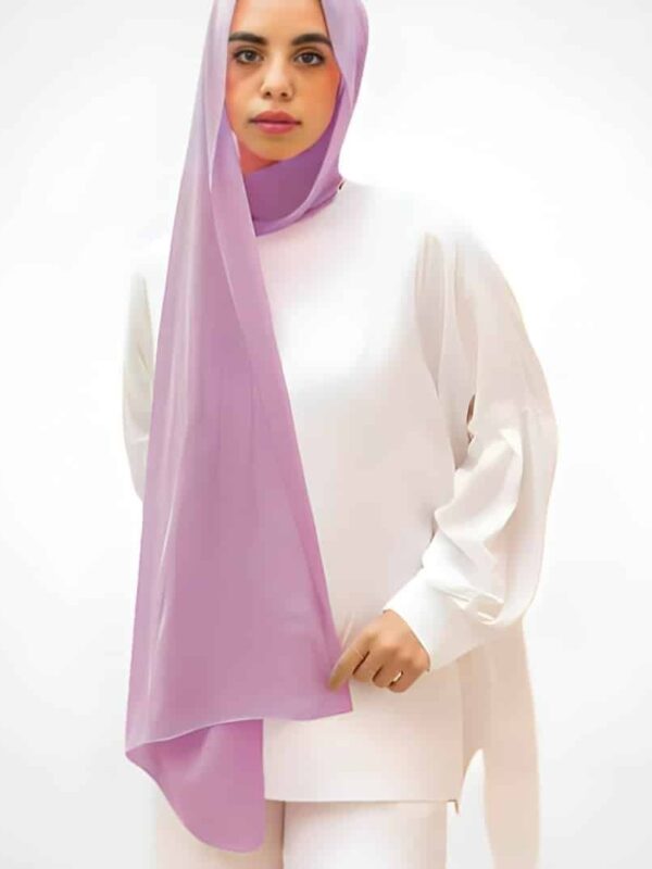 Plain Chiffon Scarf