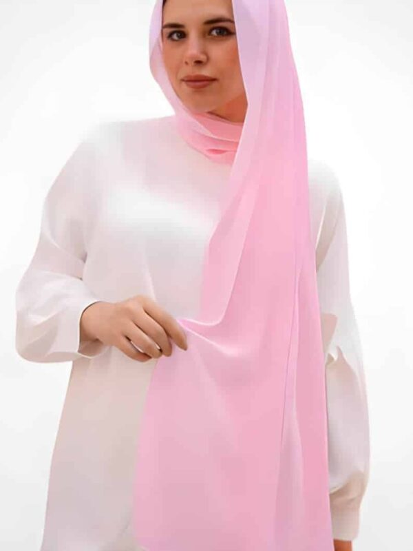 Plain Chiffon Scarf