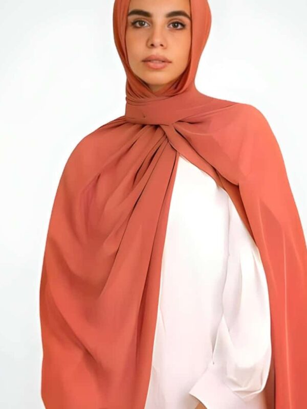 Plain Chiffon Scarf