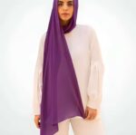 Plain Chiffon Scarf