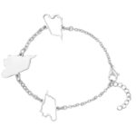 Syria Map Bracelet